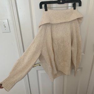 H&M Off The Shoulder Sweater